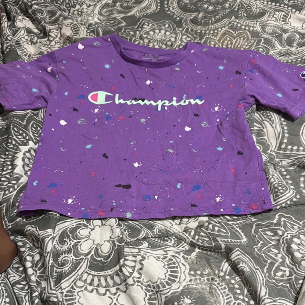 Champion Kids Purple T-Shirt